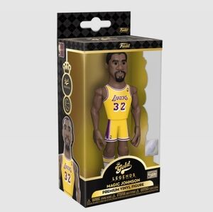 Magic Johnson Los Angeles Lakers Funko Pop 🔥 Gold! Vinyl Figure NEW LA Lakers
